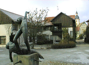 Platz hinter dem Rathaus