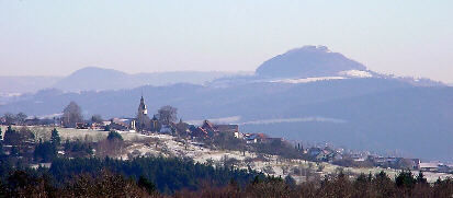 Blick auf B�rtlingen im Winter